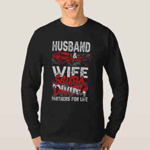 T-shirt Mari Et Femme Plongée Partenaires Pour Life Co