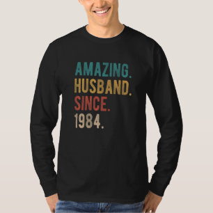 T-shirt Mari Extraordinaire depuis 1984 38e Mariage Aniver