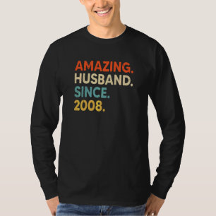 T-shirt Mari Extraordinaire depuis 2008 14 ans Mariages