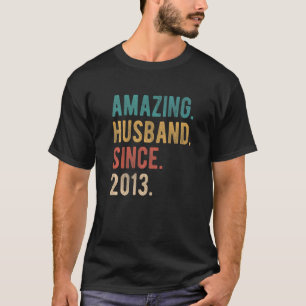 T-shirt Mari Extraordinaire depuis 2013 9e anniversaire Ma