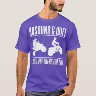 T-shirt Mari & Femme Partenaires D'Équitation Pour Vie Mar