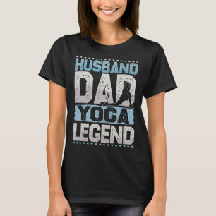 T-shirt Mari Fitness Papa Légende de Yoga Yoga Hommes