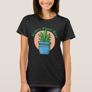 T-shirt Mari Fou De Plantes Citation De Jardinage Pour