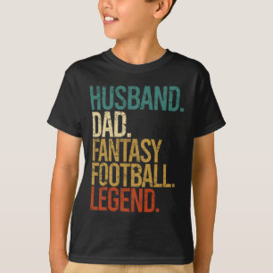 T-shirt Mari Papa Fantastique Légende de Football Drôle Ho