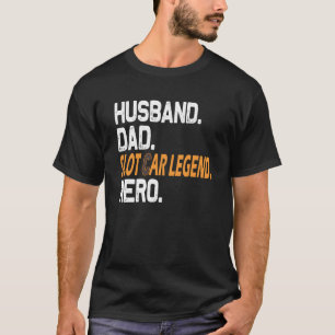 T-shirt Mari Papa Fente Voiture Légende Hero Fente Voiture