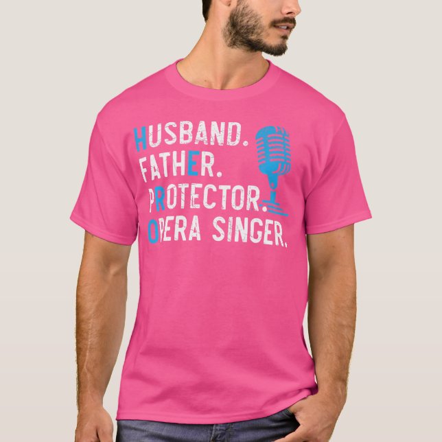 T-shirt Mari Père Protecteur Opéra chanteur chanteur (Devant)