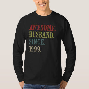 T-shirt Mari stupéfiant depuis 1999 23 Mariage anniversair