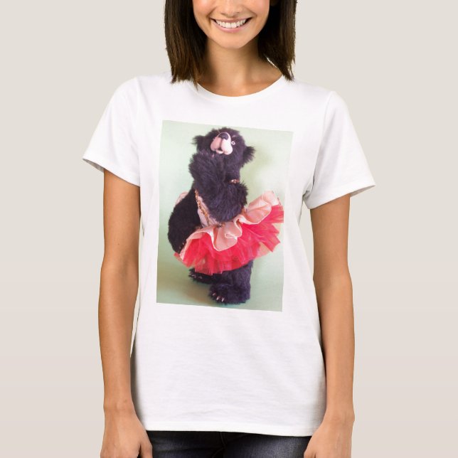 T-shirt Maria Collin Fille de la fête en rouge (Devant)