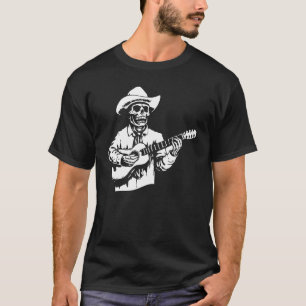 T-shirt Mariachi Skeleton Dia De Los Muertos Journée Mexic