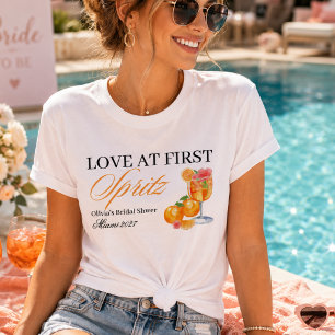 T-shirt Mariage à Premier Spritz Enterrement de Vie de Jeu