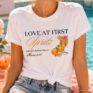 T-shirt Mariage à Premier Spritz Enterrement de Vie de Jeu