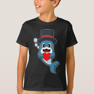 T-shirt Mariage de coeur Dolphin Groom