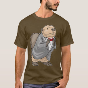 T-shirt Mariage de costume de chambre Beaver