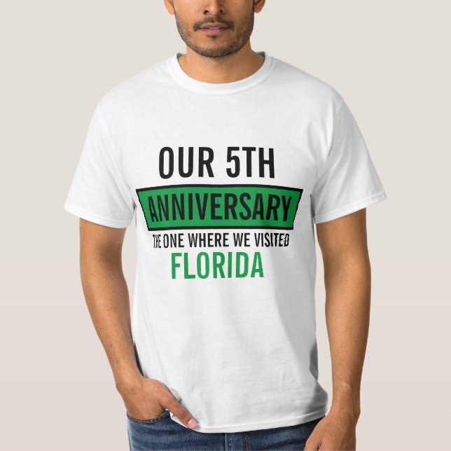 T-shirt Mariage de couple de vacances personnalisé (Devant)