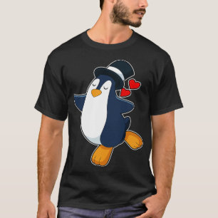T-shirt Mariage de cylindrée de chambre de pingouin