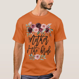 T-shirt Mariage de douche de mariée pour la mère de la mar