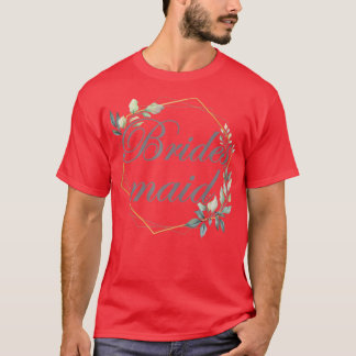 T-shirt Mariage de femmes Cadeau pour la mariée Demoiselle