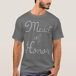 T-shirt Mariage de la femme d'honneur plage