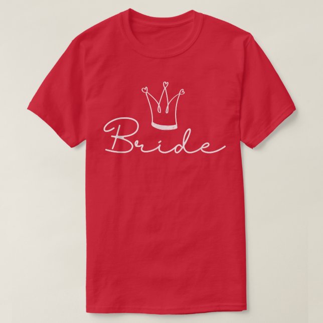 T-shirt Mariage de la Fête des mariées de mariée Bachelore (Design devant)