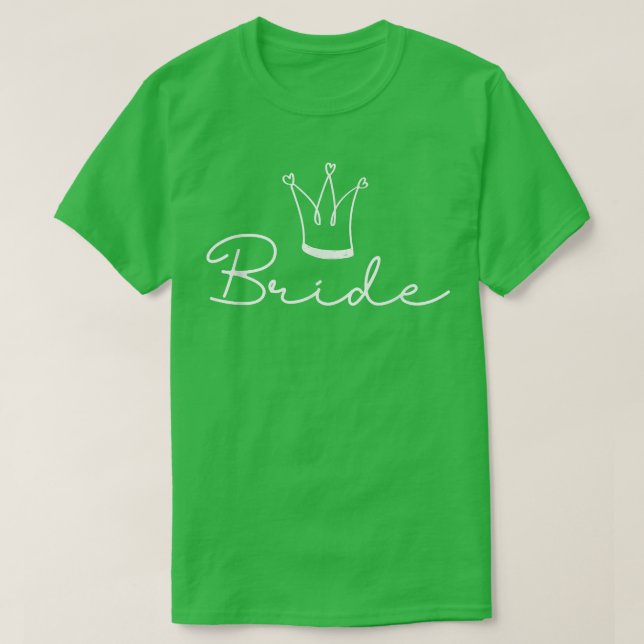 T-shirt Mariage de la Fête des mariées de mariée Bachelore (Design devant)