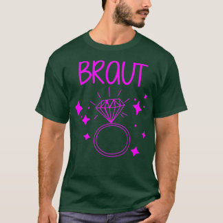 T-shirt Mariage de mariée bachelor party d'alors JGA 3