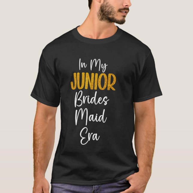 T-shirt Mariage de mon époque de demoiselle d'honneur Bach (Devant)