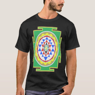 T-shirt Mariage indien hindou pour Indiens Sri Yantra Diag