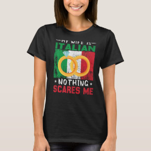 T-shirt Mariage italien Italie Racines patrimoine Marié