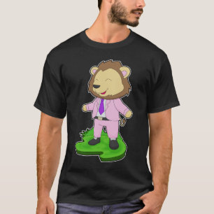 T-shirt Mariage Lion Toilettage Cravate
