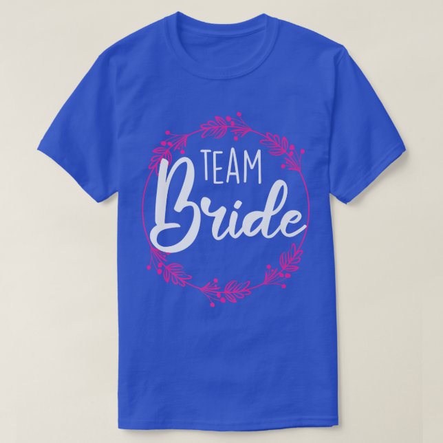 T-shirt Mariage Mariage de l'équipe Bachelorette JGA (Design devant)