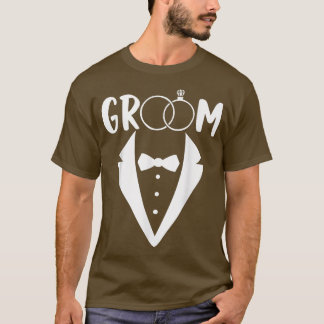 T-shirt Mariage Mens Bachelor Mariage Salle Bachelor Parti