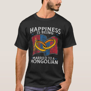 T-shirt Mariage mongol Patrimoine des racines mongoles Mar