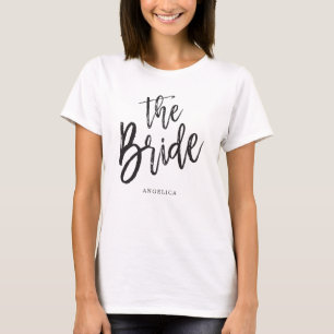T-shirt Mariage nommé personnalisé par style de manuscri