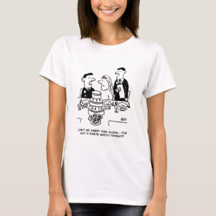 T-shirt Mariage Réception Le marié a une allumette de fléc