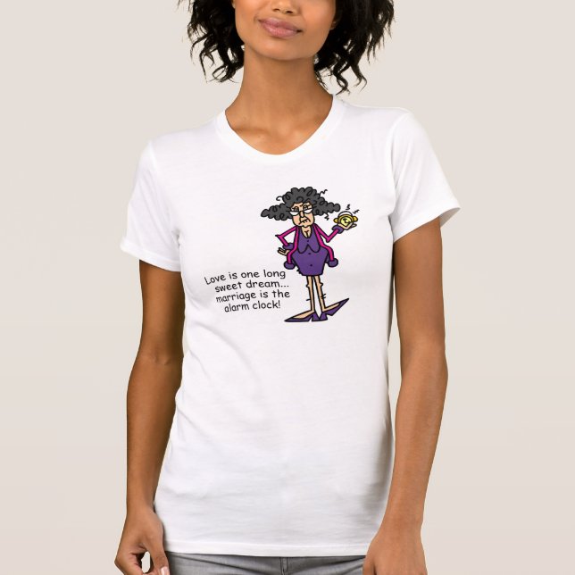 T-shirt Mariage Rude Éveil (Devant)