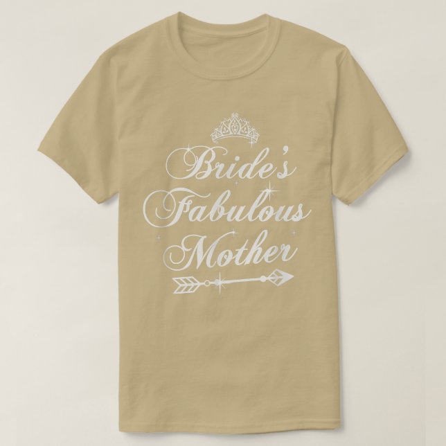 T-shirt Mariages Fabuleuse Mère Couples Amusants Mariage (Design devant)