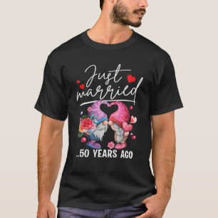 T-shirt Marié 50 Ans Gnome Lover 50E Mariage Ann