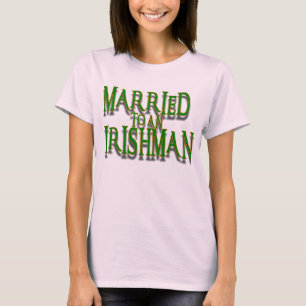 T-SHIRT MARIÉ À UN IRLANDAIS
