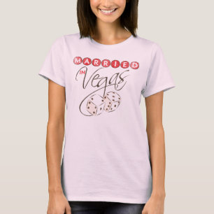 T-shirt Marié à Vegas