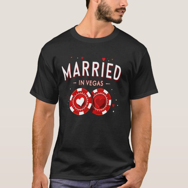 T-shirt Marié à Vegas Bride Club Squad 2025 Bachelorett (Devant)