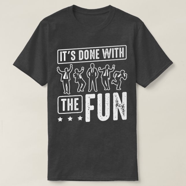 T-shirt Marié C'est fait avec la fête de Bachelor amusante (Design devant)