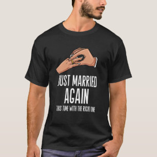 T-shirt Marié de nouveau Mariage couple marié marié marié