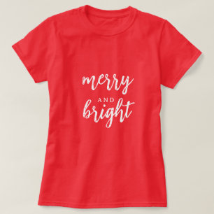 T-shirt marié et moderne lumineux