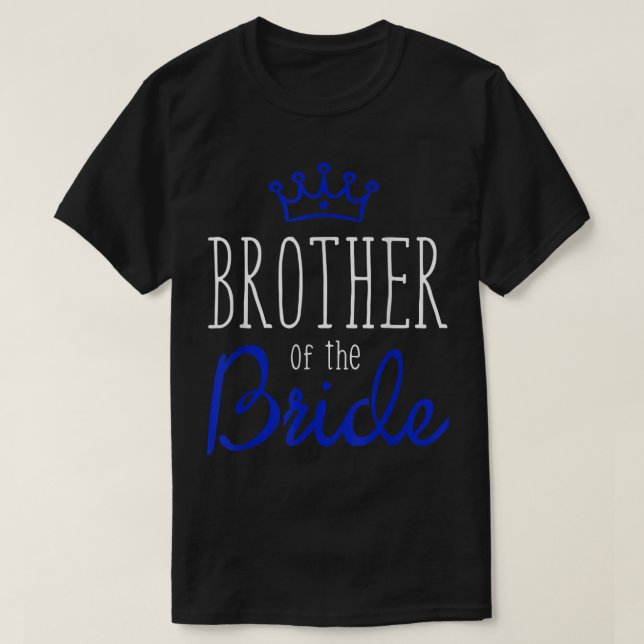 T-shirt Marié Frère du marié de la mariée Squad de mariage (Design devant)