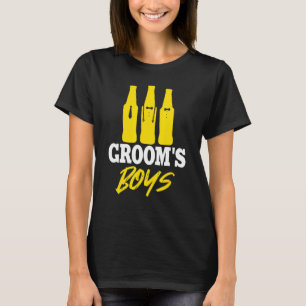T-shirt Marié Garçons d'Honneur Entoourage Témoins Amis En