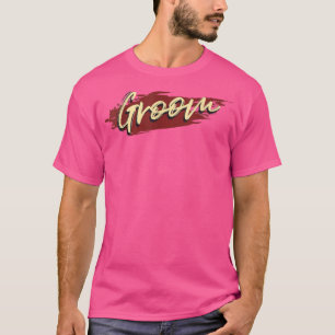 T-shirt Marié Homme Drôle Rétro Enterrement de Vie de Garç