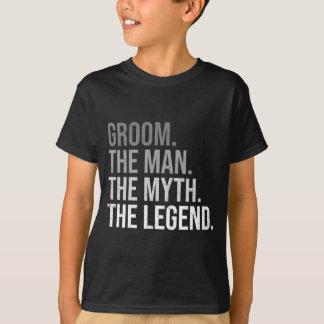 T-shirt Marié homme le mythe la légende célibataire