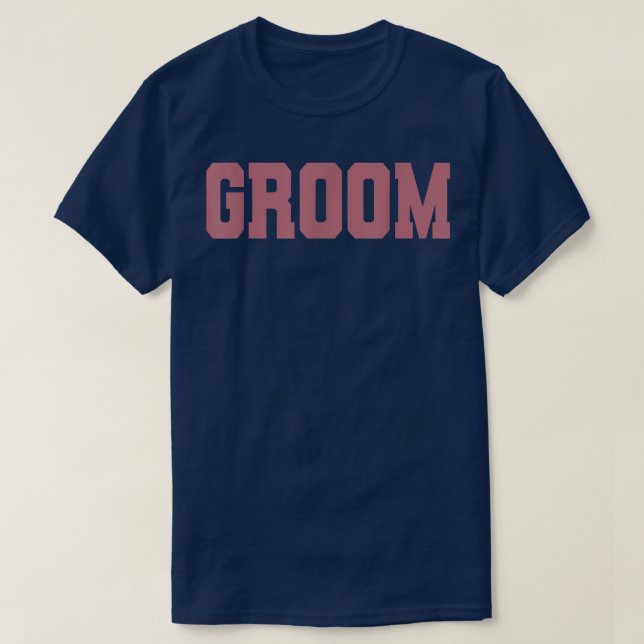 T-shirt Marié Homme Mariage Enterrement de Vie de Célibata (Design devant)