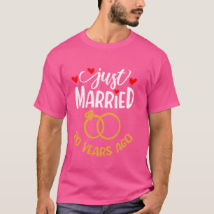 T-shirt Marié il y a 20 ans, drôle 20ème Mariage Anniv