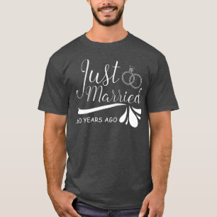 T-shirt Marié Il Y A 60 Ans, 60 Anniversaire Du Mariage